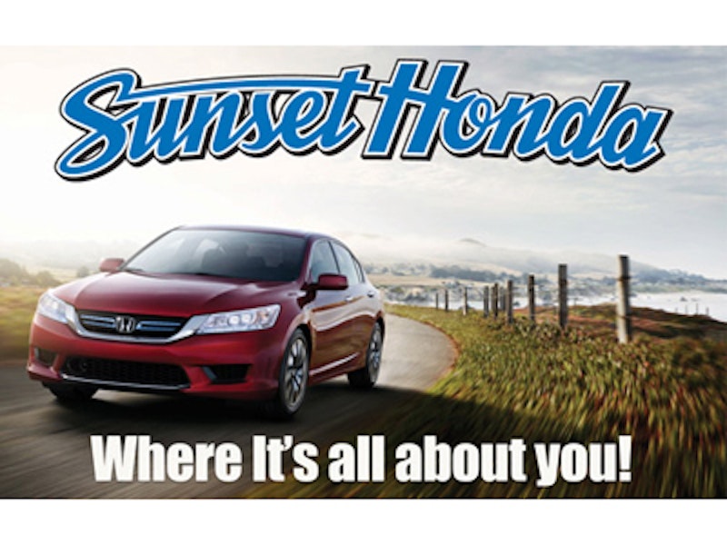 Sunset Honda logo